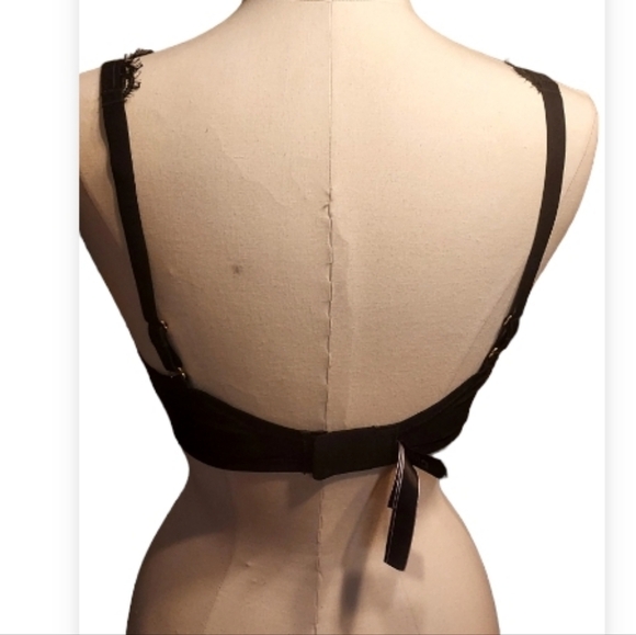 VICTORIA'S secret black very sexy  unlined bras in excellent condition size 34DD - Picture 9 of 16
